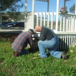 Repairing the Gazebo
